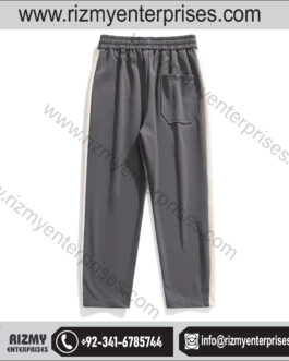 Comfortable Gray Cotton Trousers