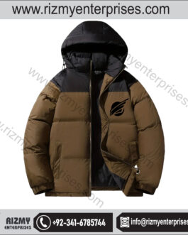 The Espresso & Black Puffer Hood: Designed for Comfort and Customization